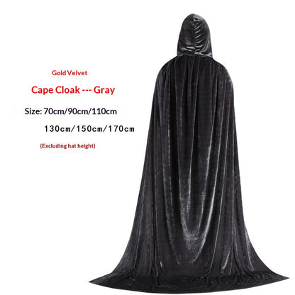 Golden Velvet Wizard Witch Prince Cloak | Magic Stories