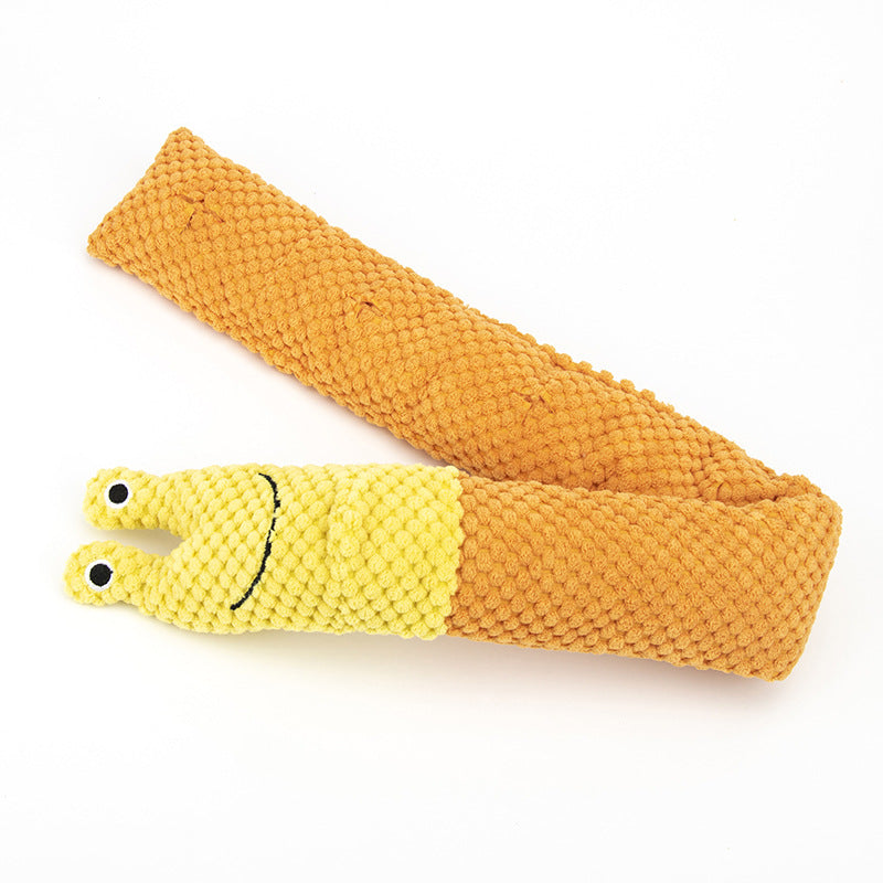 Pet Sniffing Plush Snail Molar Sound Dog Toy | Magic Stories