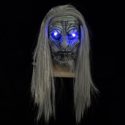 Latex Wig Mask Halloween Horror Headgear | Magic Stories
