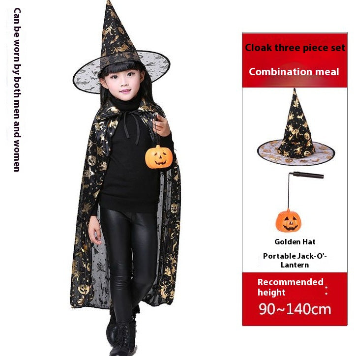Halloween costume woman magic witch party dress — in use
