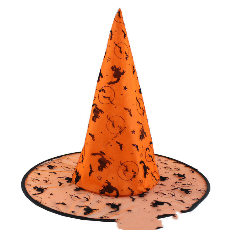 Halloween Wizard Hat — back view