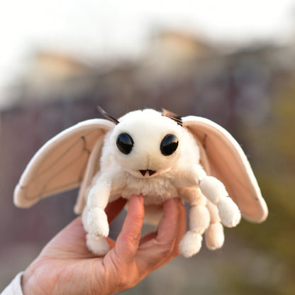 White Moth Plush Toy Stuffed Insect | Magic Stories