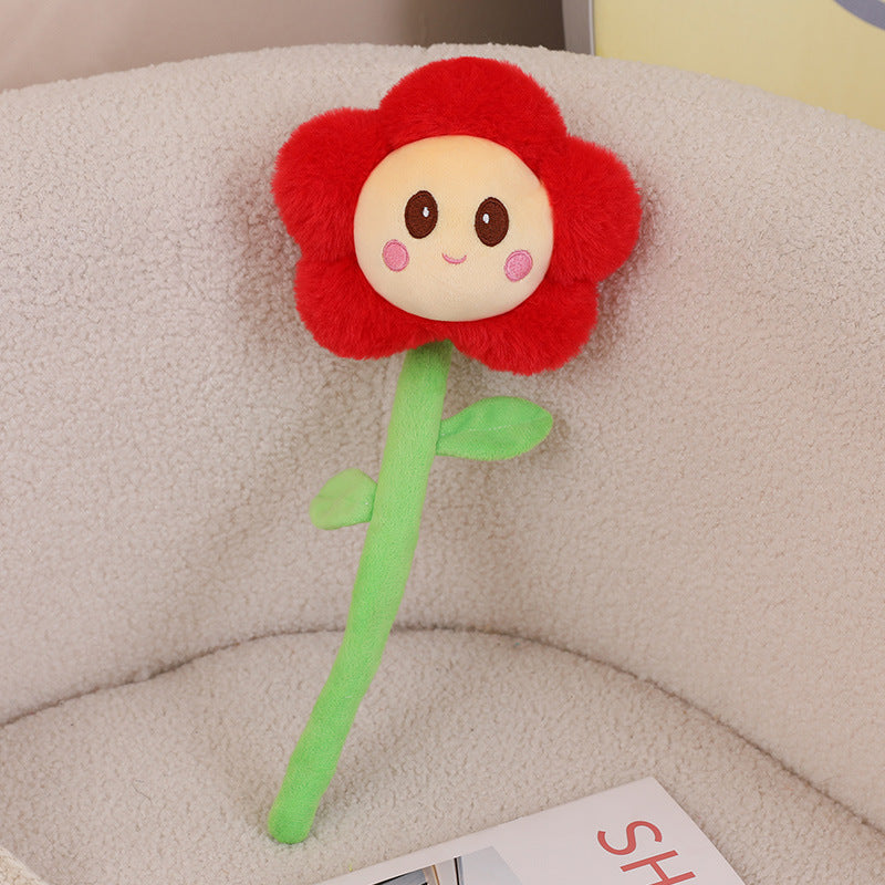 Creative SUNFLOWER Colorful Flower Plush Toy | Magic Stories