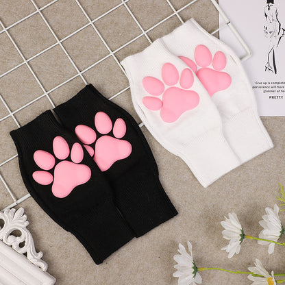 Fashion Cute Cat Plush Gloves For Girls — packaging