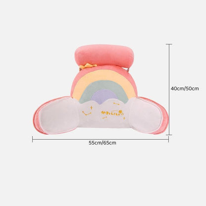 Office Rainbow Waist Pillow Plush Toy | Magic Stories