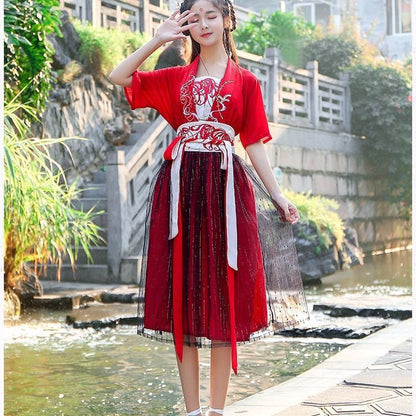 Hanfu Female Super Fairy Chinese Style Suit | Magic Stories