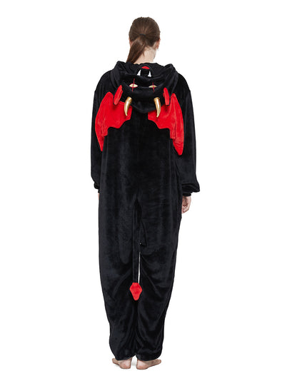 Adult Kigurumi Devil Onesies Flannel Cute | Magic Stories