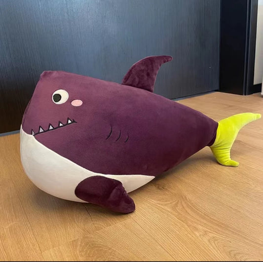 Shark And Bee Plush Toy Creative Doll Sleeping