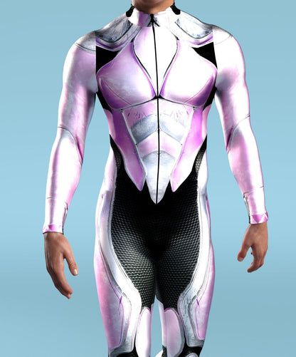 Halloween Tights 3D Digital Printing Cosplay One-piece Play Costume — side view