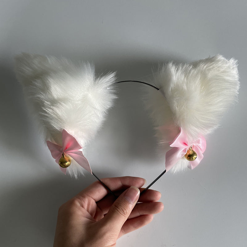 Plush Cute Cat Ears Headband — packaging