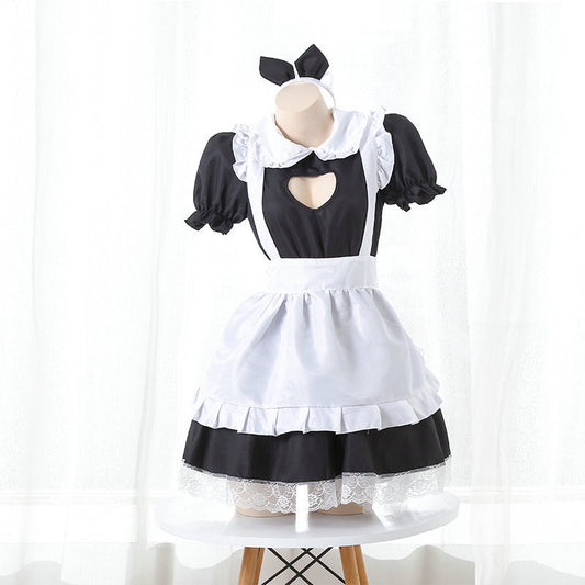 Sweet Lace Uniform Maid Cosplay Set