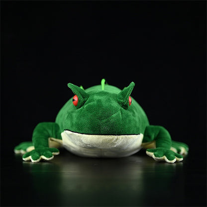 Devil Frog Doll Plush Toys — side view