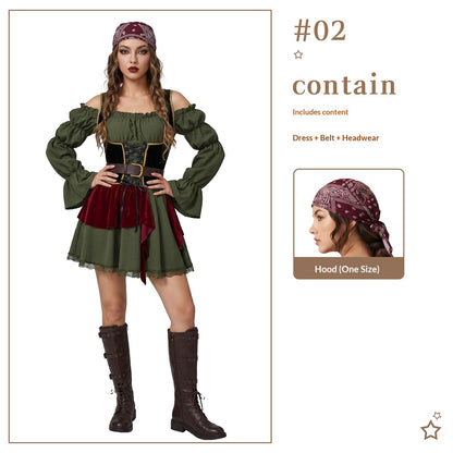Halloween Costume Vintage Womens Performance | Magic Stories