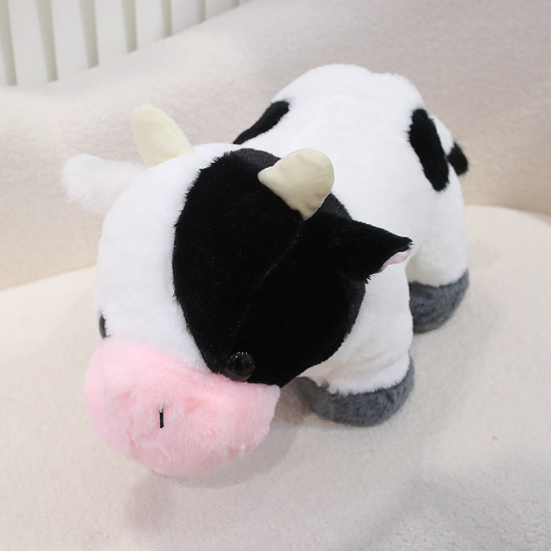 Cute Ranch Cow Doll Plush Toys — back view
