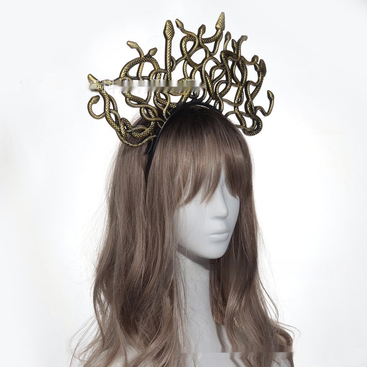 Medusa Snake Headband Halloween Costume Prop — side view
