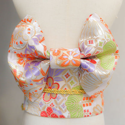 Sakura Girls Japanese Kimono Yukata Belt — detail