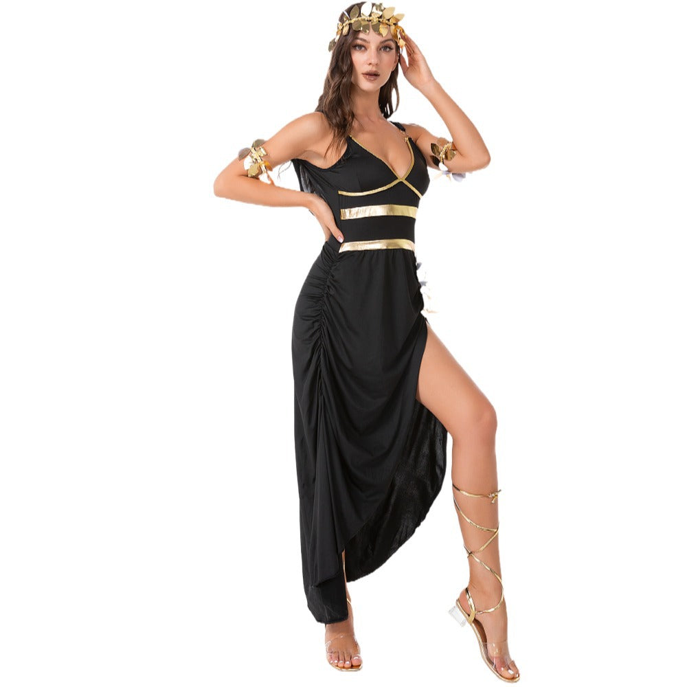 Halloween Cleopatra Costume Black Evening | Magic Stories