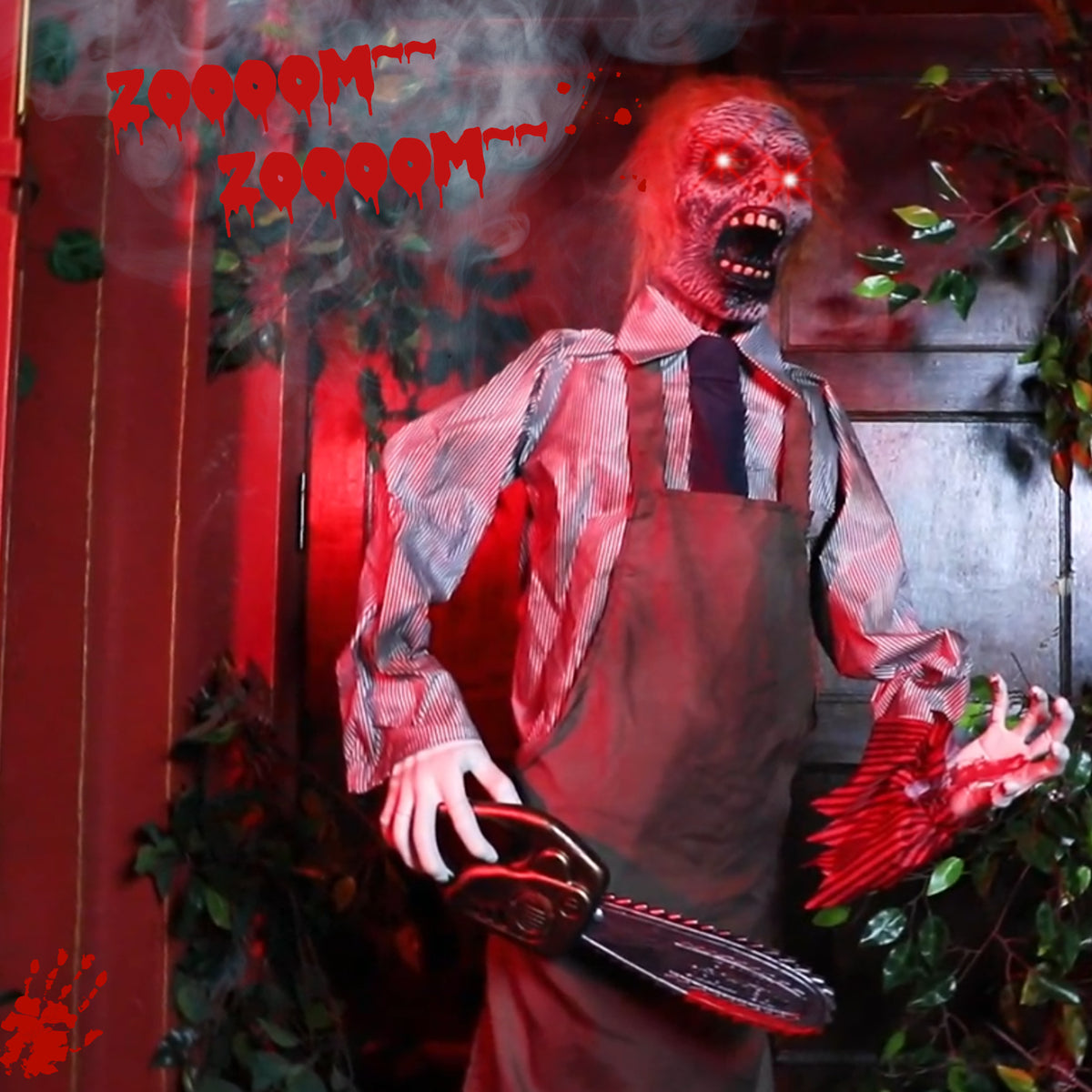 5.7ft Chainsaw Man Halloween Standing | Magic Stories