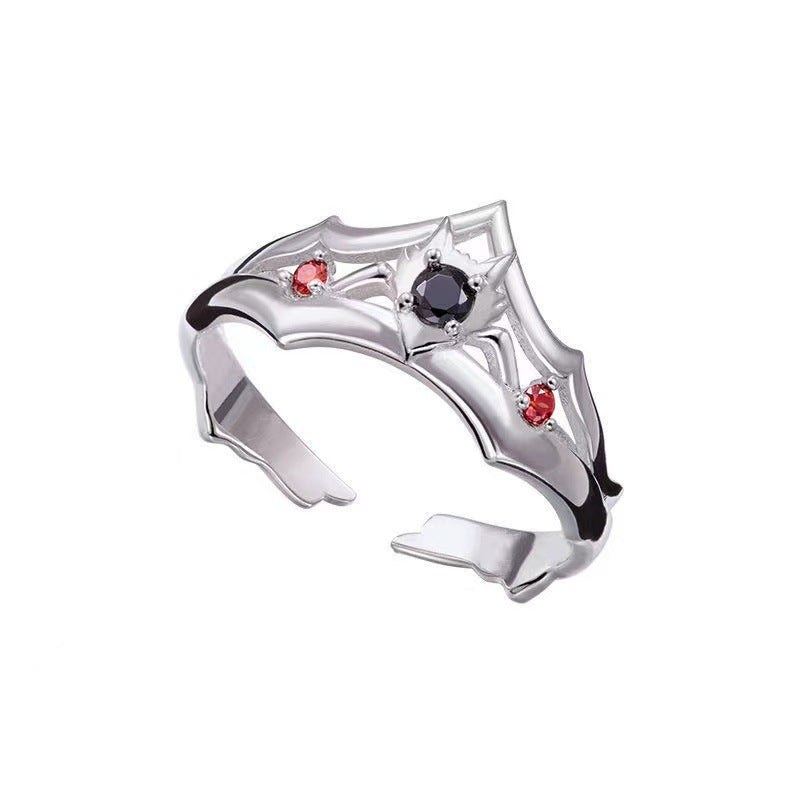 Anime Alloy Ring Ornament — side view