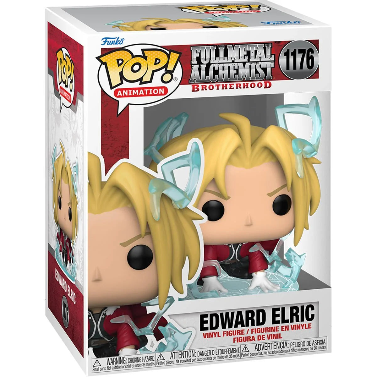 Fullmetal Alchemist: Brotherhood Edward Elric Pop! Vinyl Figure — back view