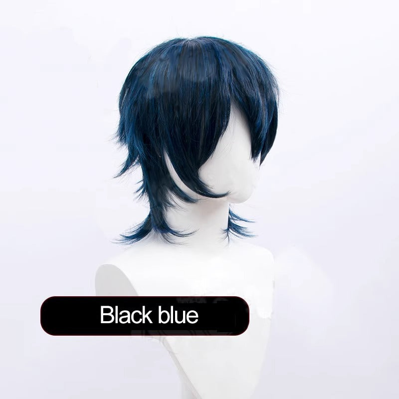 Universal Cosplay Wig Hair Tail Lengthened Anti-curling — side view