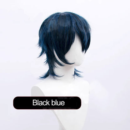 Universal Cosplay Wig Hair Tail Lengthened Anti-curling — side view