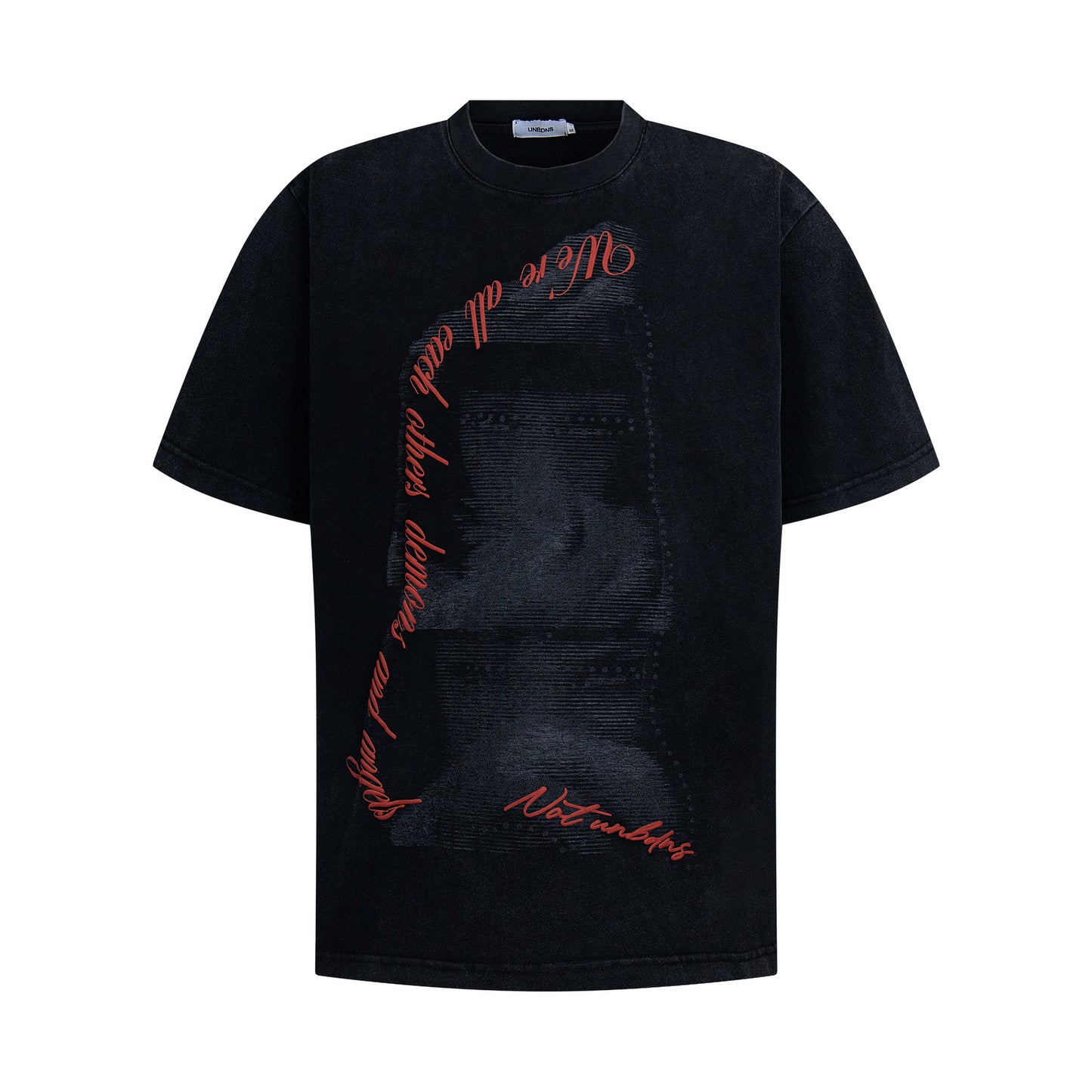 Men's Anime High-end Loose Short-sleeve T-shirt