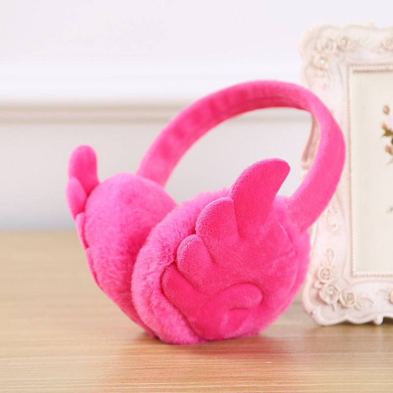 Girls Plush Earmuffs Keep Warm Plush Fashion | Magic Stories