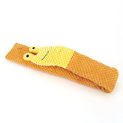 Pet Sniffing Plush Snail Molar Sound Dog Toy | Magic Stories