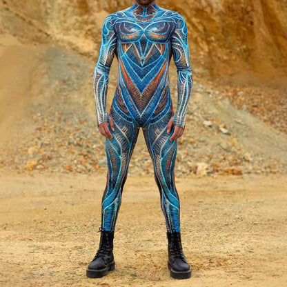Digital Printing Cosplay One-piece Costume — side view