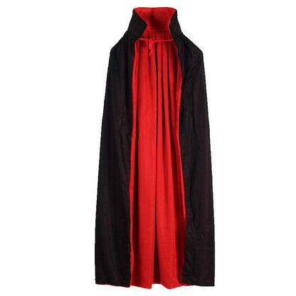 Halloween Black And Red Cloak Adult | Magic Stories
