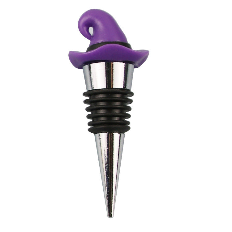 Halloween Resin Wine Bottle Stopper — scale reference