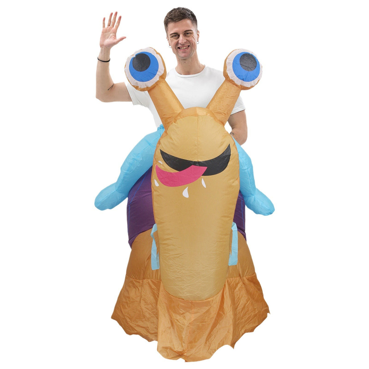 Halloween Dress Up Riding Snail Inflatable | Magic Stories