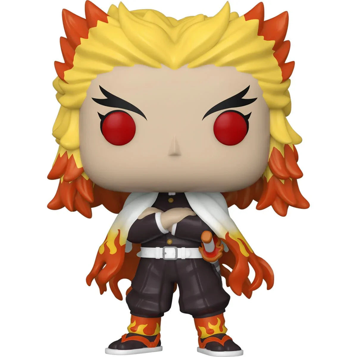 Demon Slayer: Kimetsu no Yaiba Kyojuro Rengoku Pop! Vinyl Figure — back view
