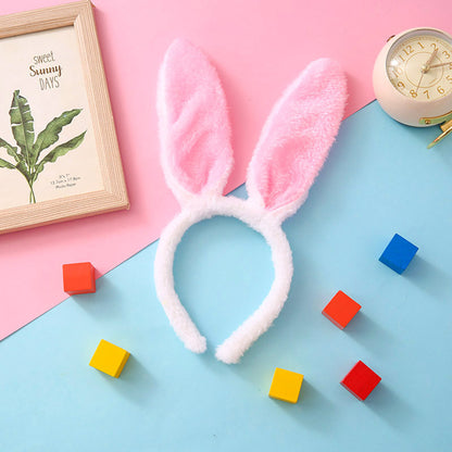 Plush Sequins Rabbit Ears Headband | Magic Stories