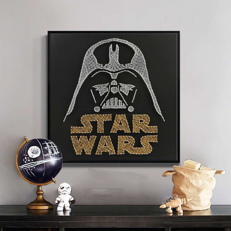 Star Wars DIY Painting Craft Kit — back view