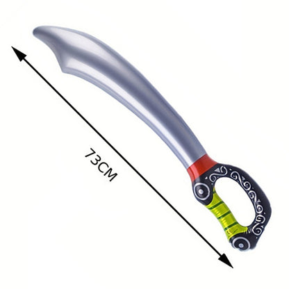 Inflatable Thickened Laser Sword Toy — in use
