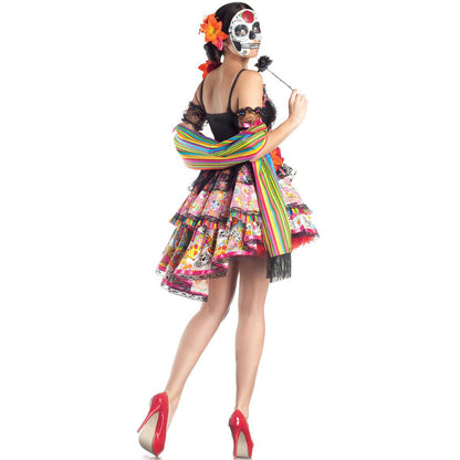 Halloween Spiritual Love Costume Performance Costume Role Play Demon Vampire Stage Wear — in use