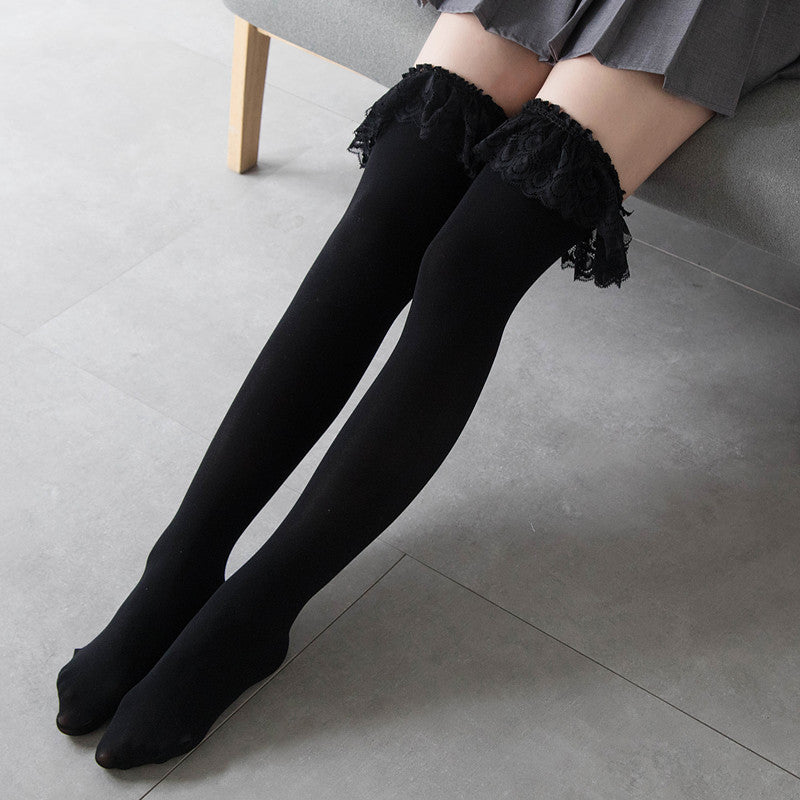 Women's Lolita Velvet Over The Knee | Magic Stories