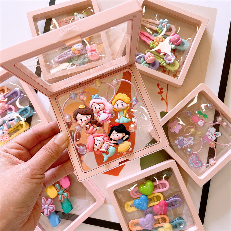 Cute Cartoon Character Hair Clips For Girls — detail