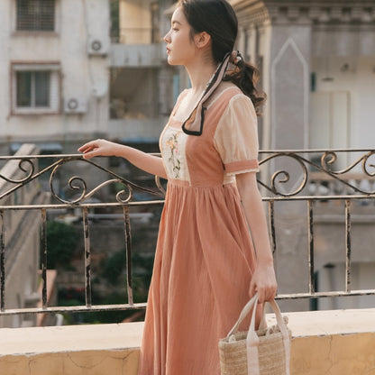 Retro Hanfu Embroidered Piece Lightweight | Magic Stories