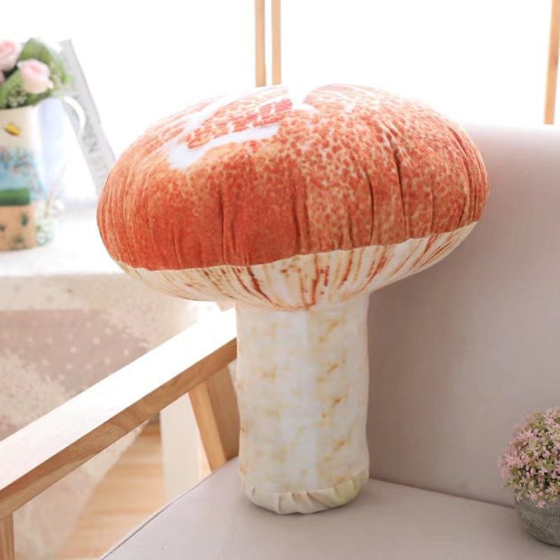 Fashion Small Mushroom Pillow Doll Plush Toy — detail