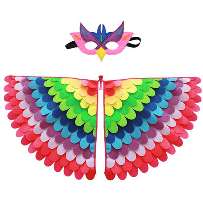 Felt Wings Halloween Carnival Costume — detail