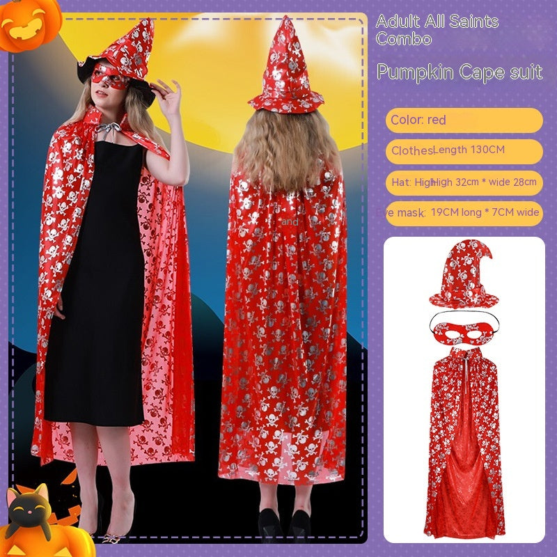 Halloween Costume Play Vampire Suit — detail