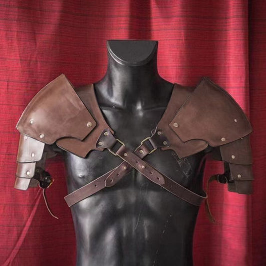 Stage Performance Retro Medieval Nordic Knight COSPLAY Armor Shoulder Pad - Magic Stories