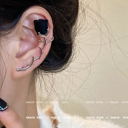 Plush Tulip Ear Stud Ear Bone Clip | Magic Stories