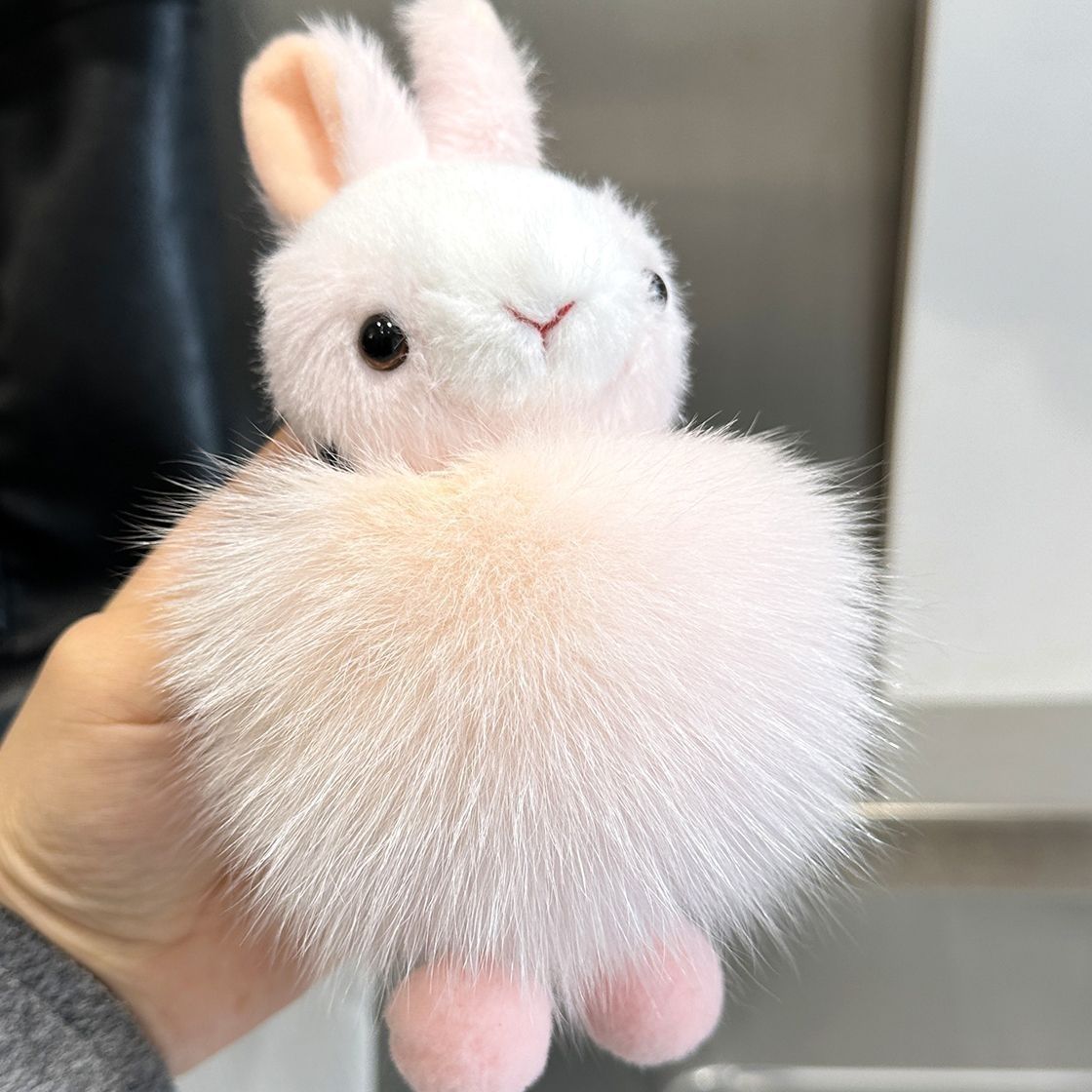 Plush Doll Backpack Pendant — packaging