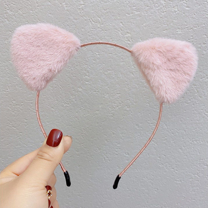 Plush Cat Ear Headband Hairpin For Hair | Magic Stories