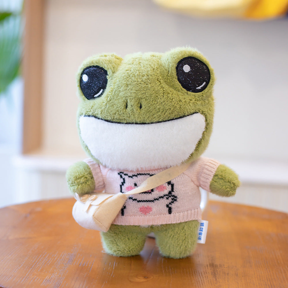 Cute Little Frog Doll Plush Toys — packaging