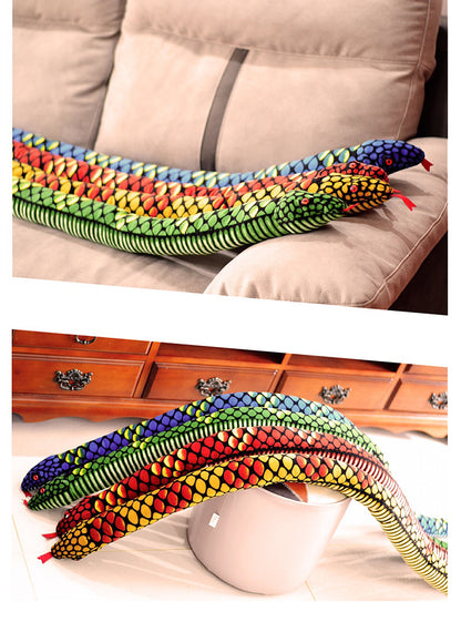 Simulation Snake Doll Plush Toy Python | Magic Stories